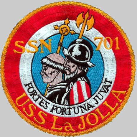 ssn-701 uss la jolla patch insignia crest los angeles class attack submarine us navy