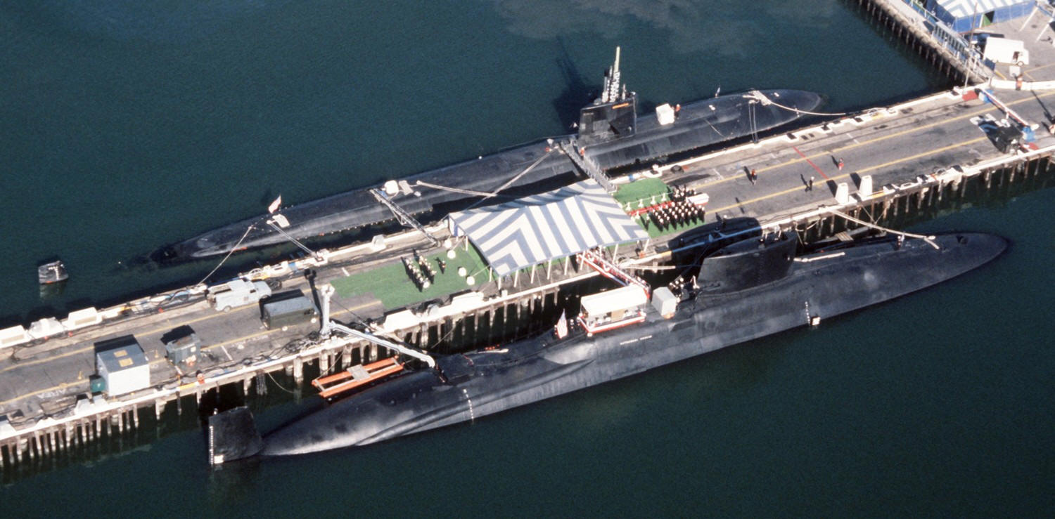 ssn-704 uss baltimore and uss nathanael greene ssbn-636