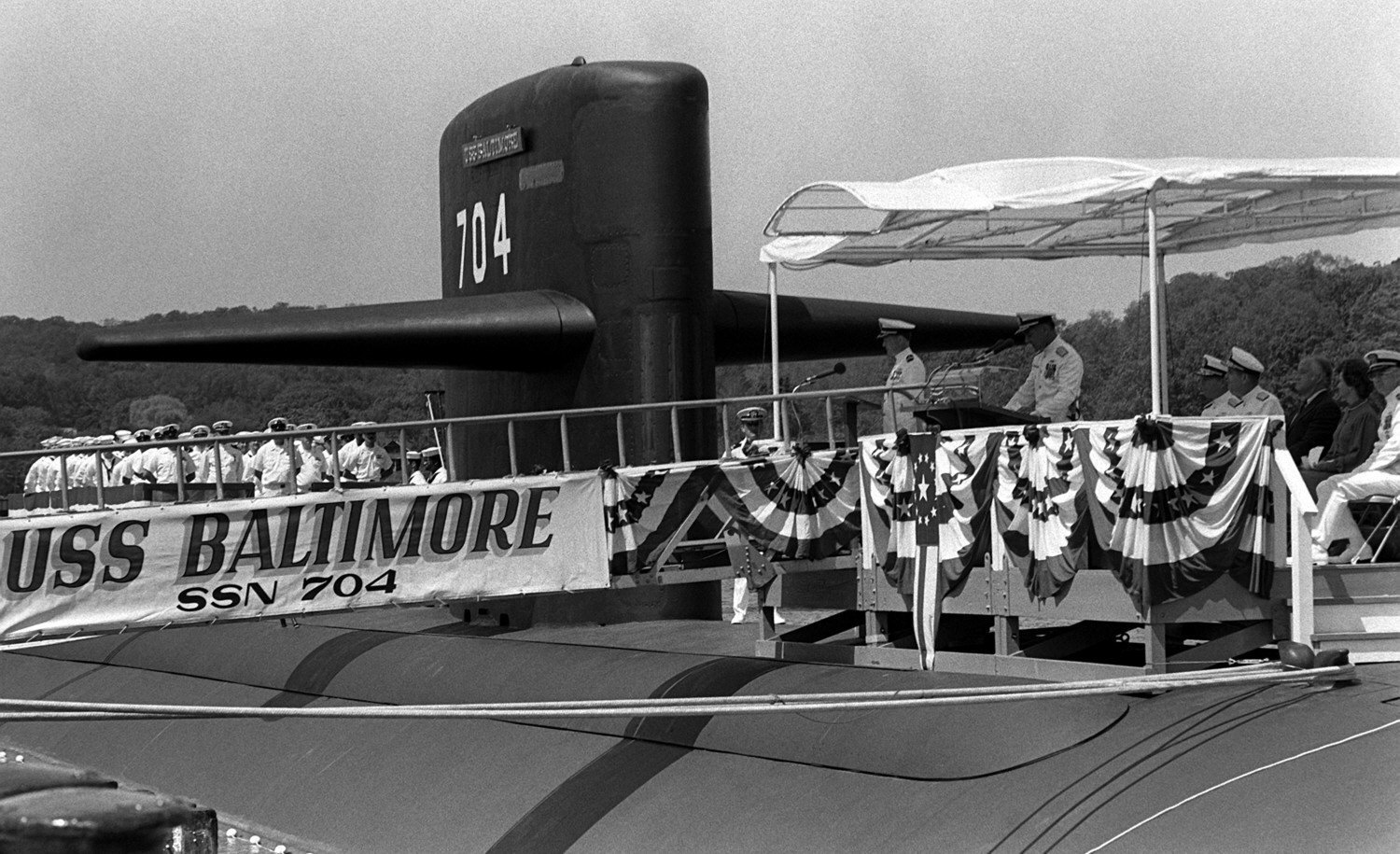 uss baltimore ssn-704 commissioning