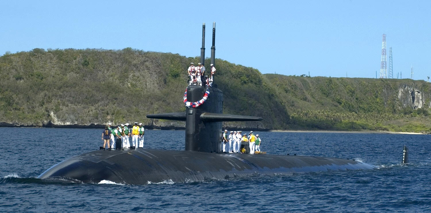 ssn-705 uss city of corpus christi santa rita guam