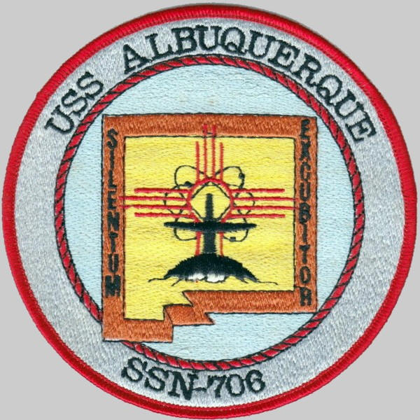 ssn-706 uss albuquerque patch
