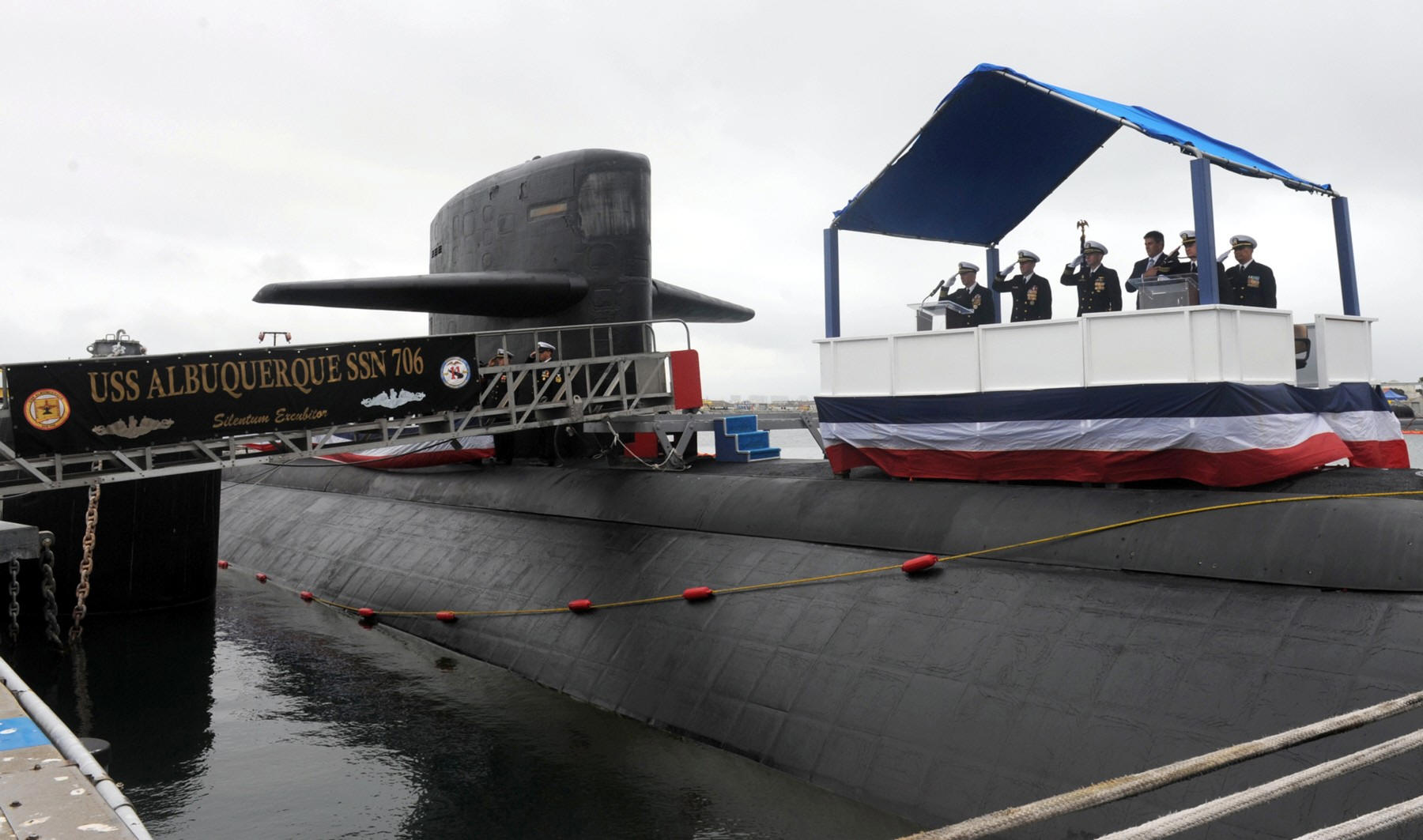 uss albuquerque ssn-706 inactivation san diego