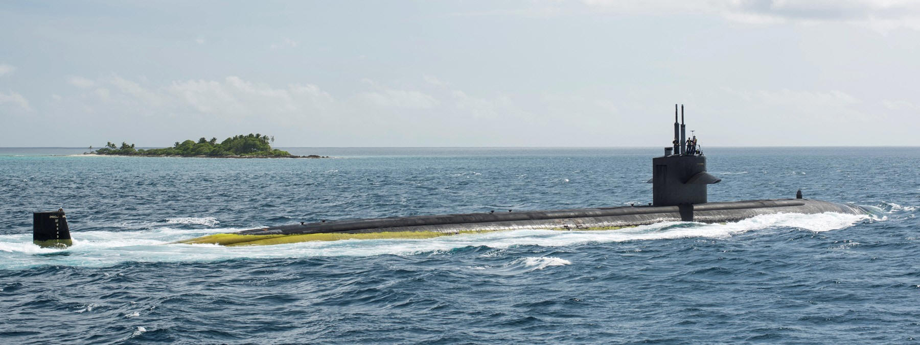 ssn-706 uss albuquerque diego garcia indian ocean