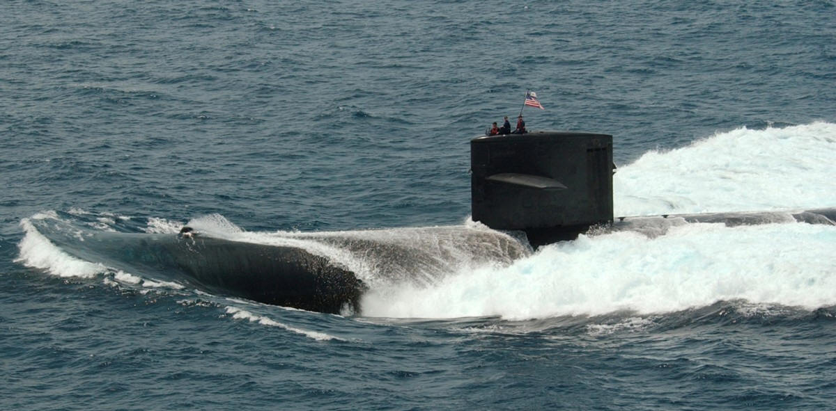 ssn-707 uss portsmouth los angeles class attack submarine us navy general dynamics electric boat groton