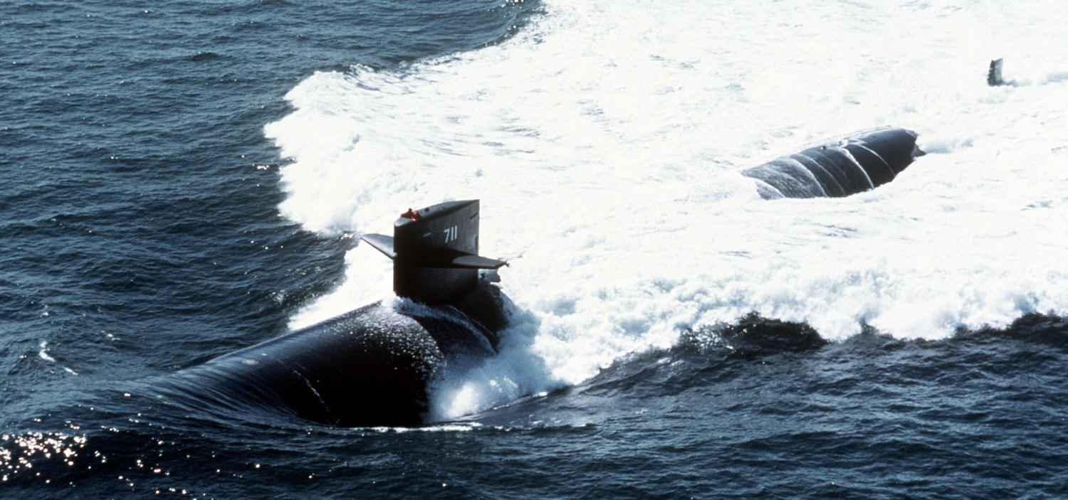 ssn-711 uss san franciscl los angeles class attack submarine us navy newport news shipbuilding