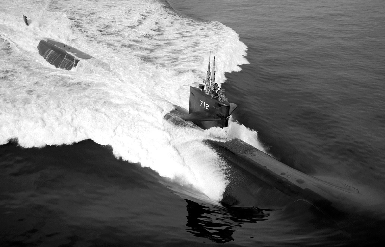 ssn-712 uss atlanta los angeles class attack submarine us navy newport news shipbuilding