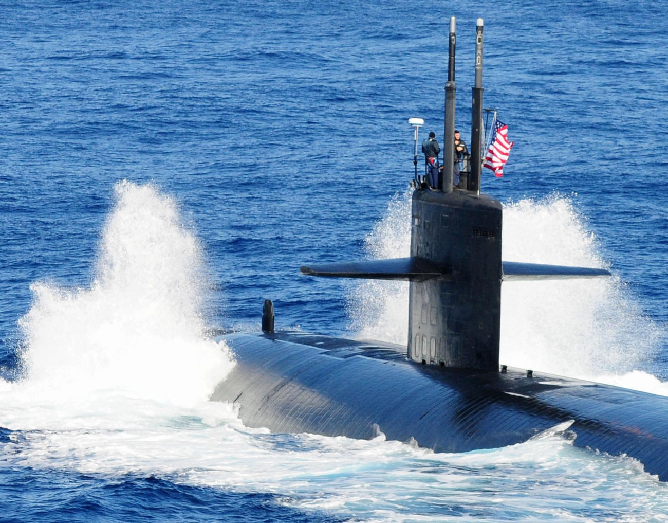 uss houston ssn-713 pacific ocean