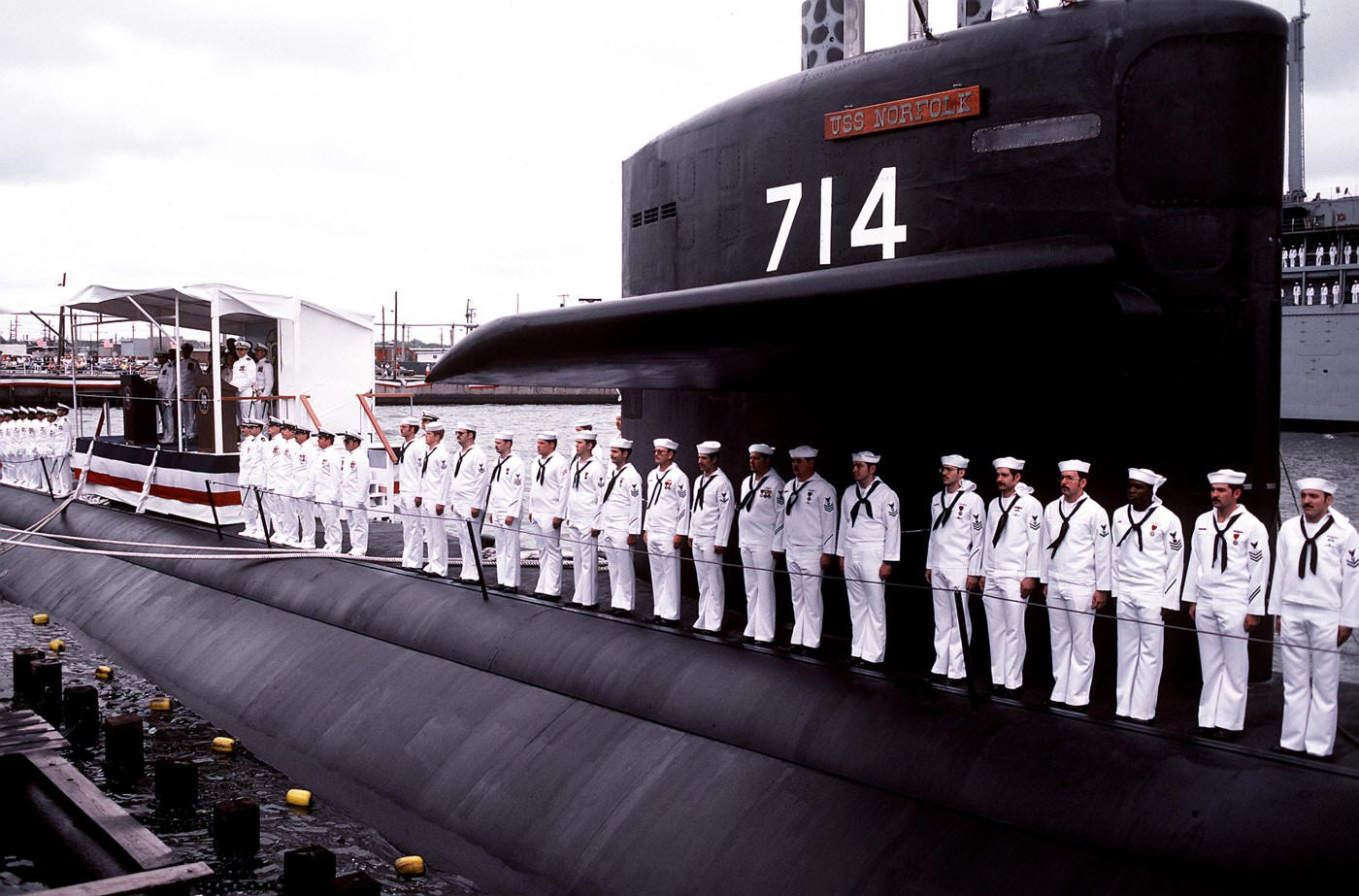 uss norfolk ssn-714 commissioning