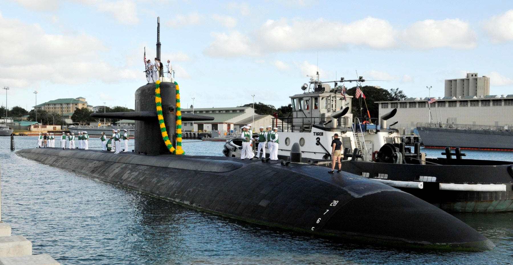 ssn-717 uss olympia los angeles class attack submarine us navy newport news shipbuilding