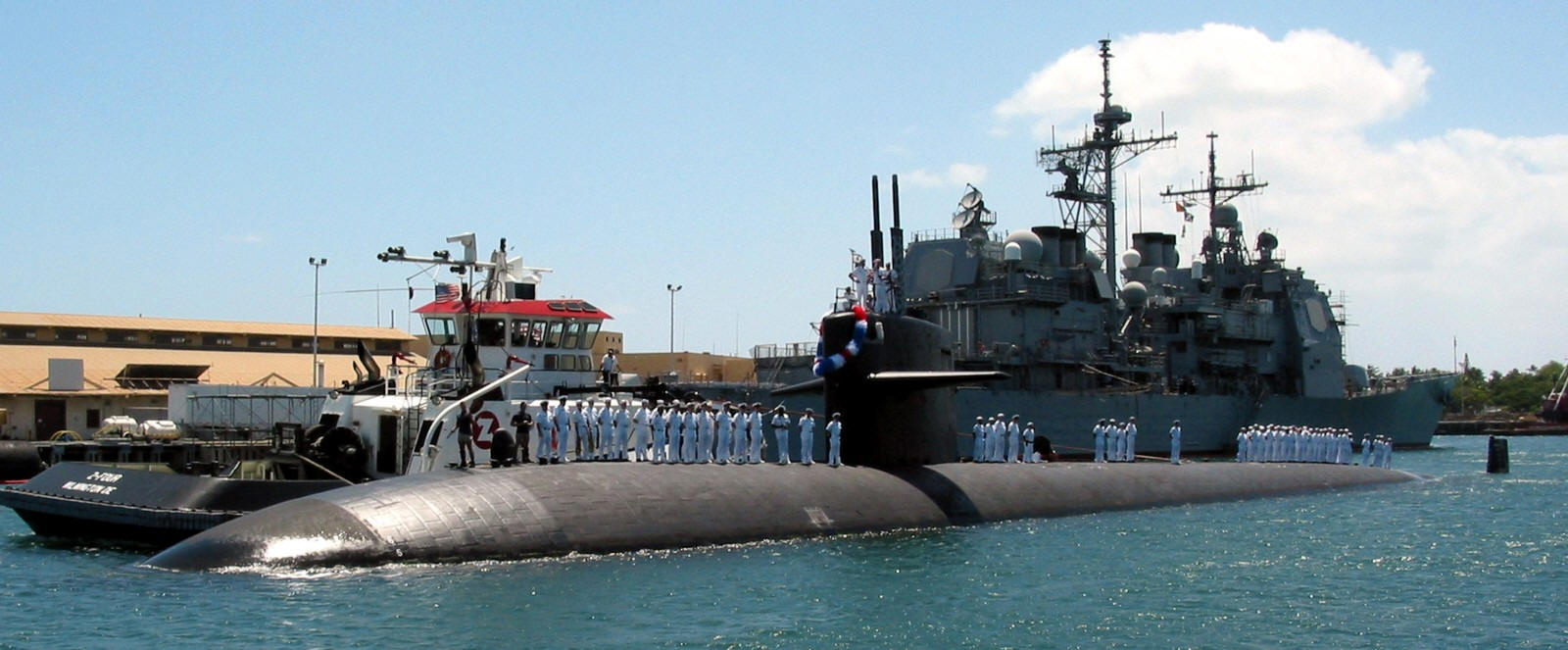 ssn-718 uss honolulu pearl harbor 2003