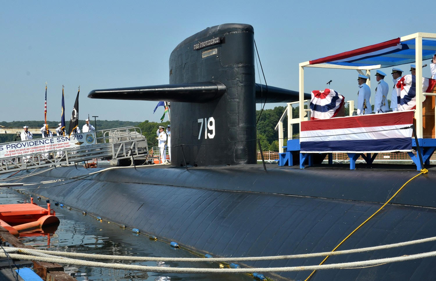 uss providence ssn-719 los angeles class flight 2 vls