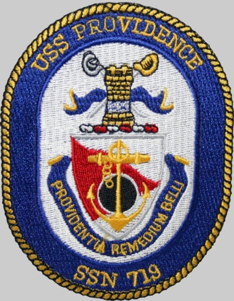 uss providence ssn-719 patch insignia
