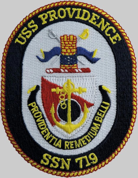 ssn-719 uss providence patch insignia us navy attack submarine