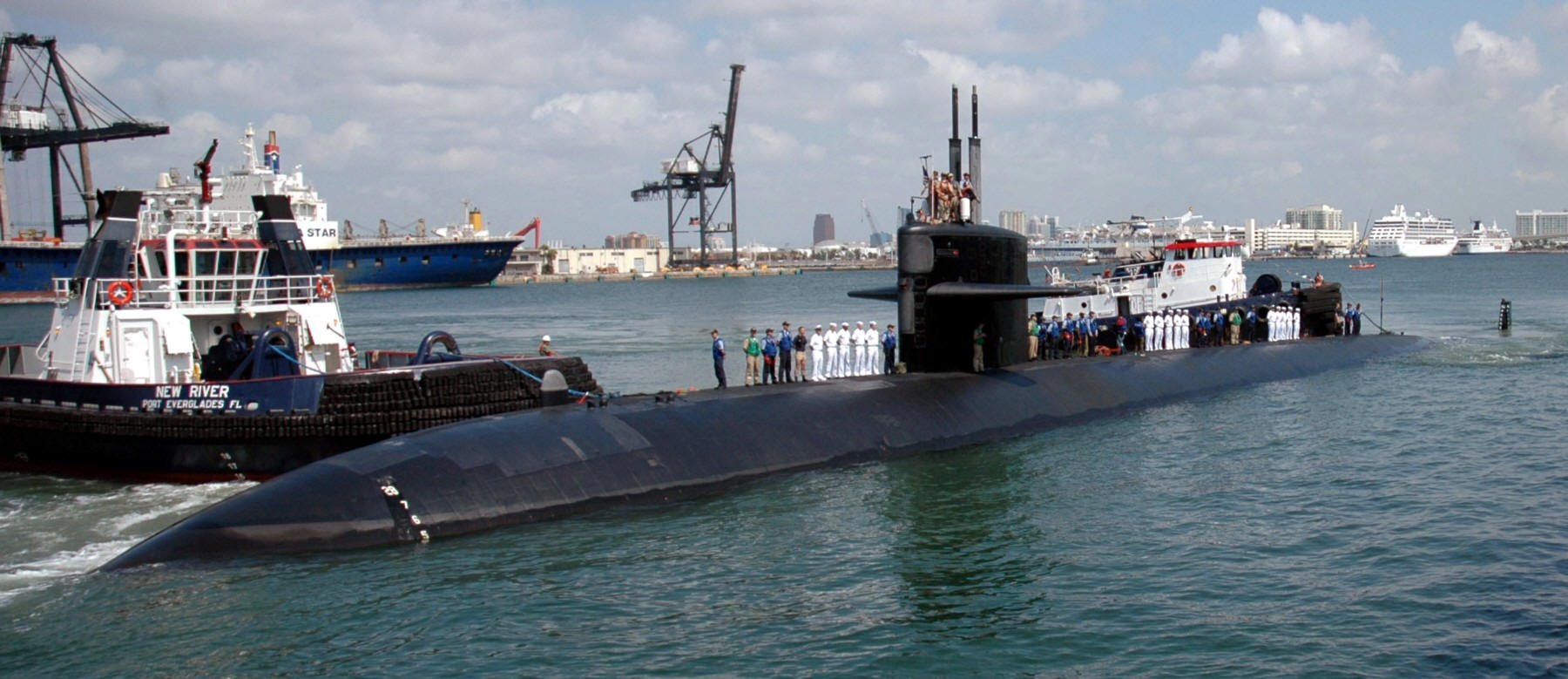 ssn-720 uss pittsburgh port everglades