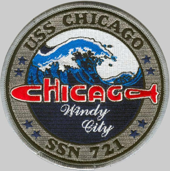 ssn-721 uss chicago patch insignia