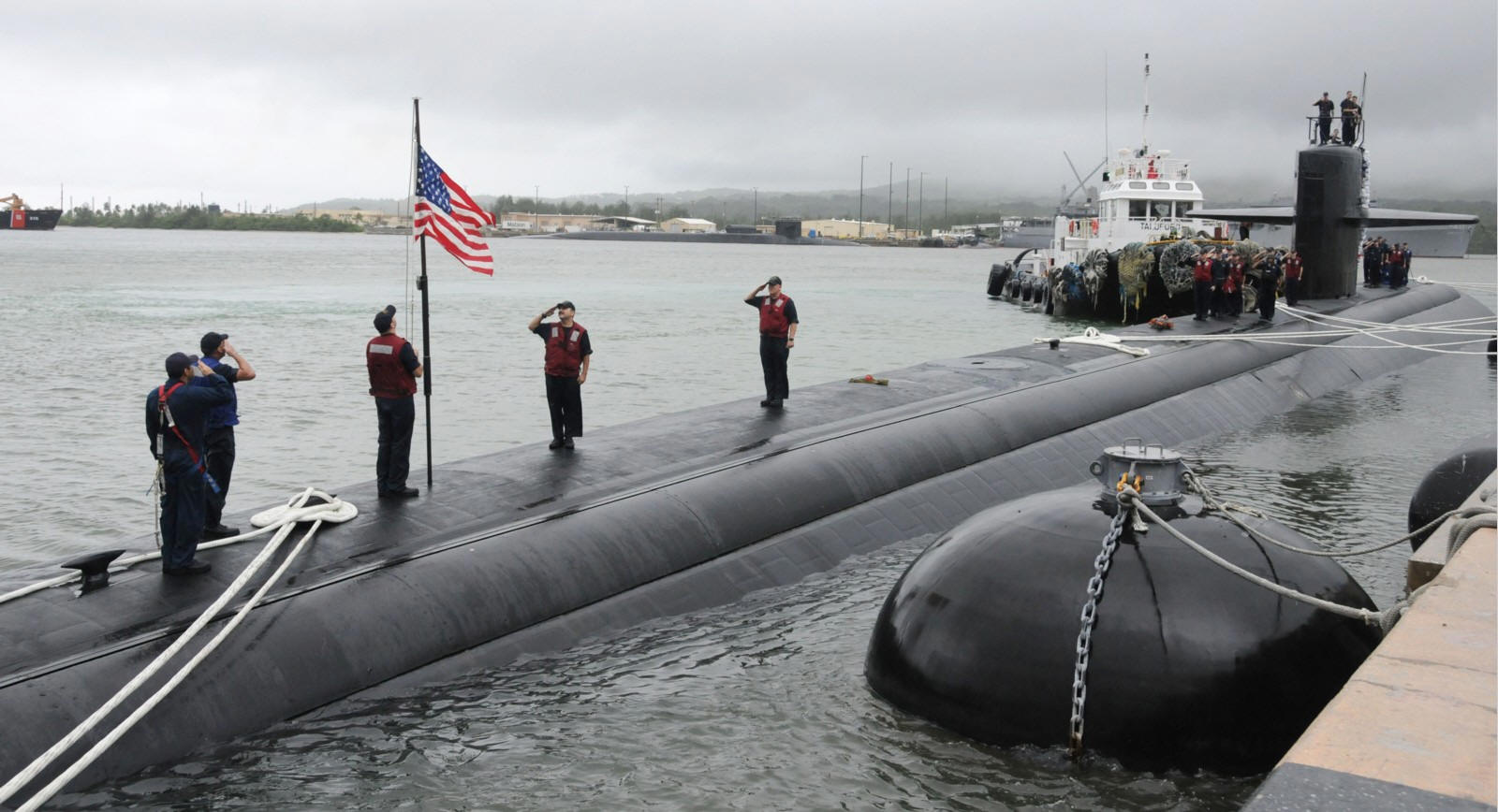 ssn-721 uss chicago los angeles class attack submarine