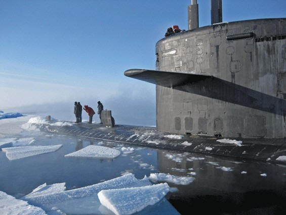 ssn-725 uss helena arctic ocean 2009