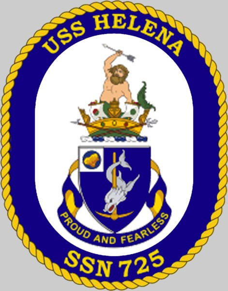 ssn-725 uss helena insignia crest us navy