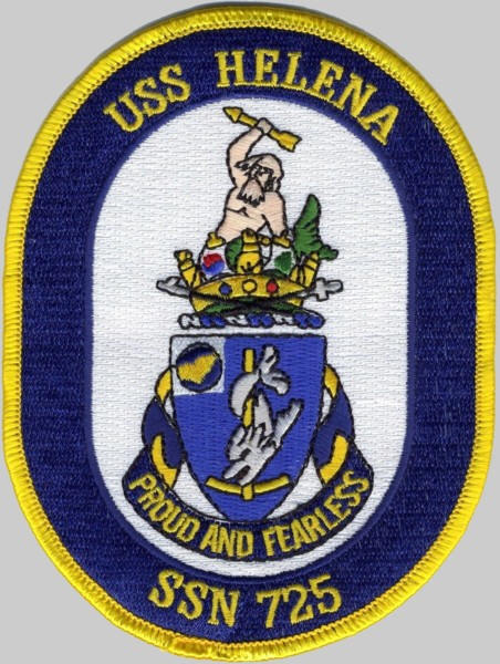ssn-725 uss helena patch insignia