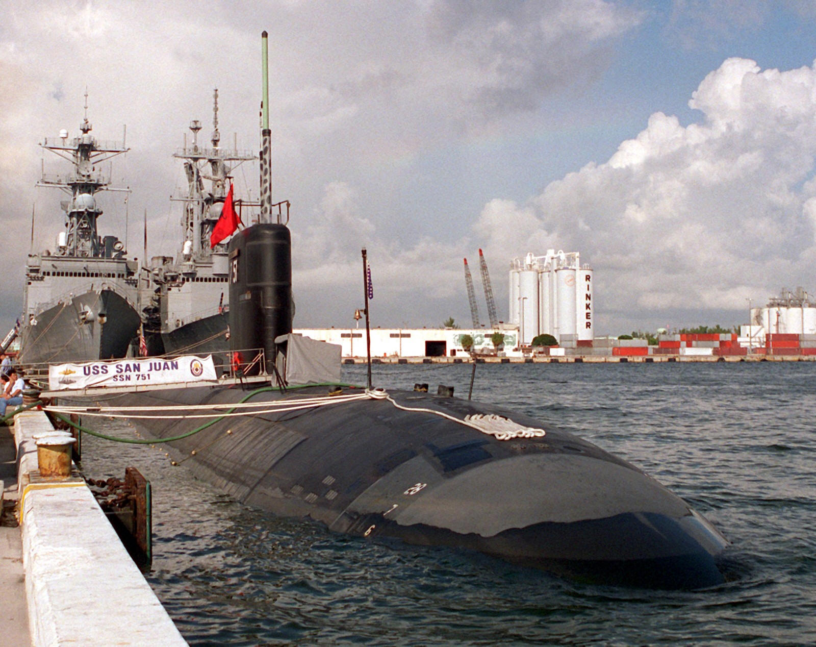 ssn-751 uss san juan los angeles class attack submarine