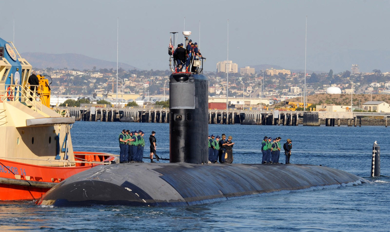 uss pasadena ssn-752 naval base point loma california