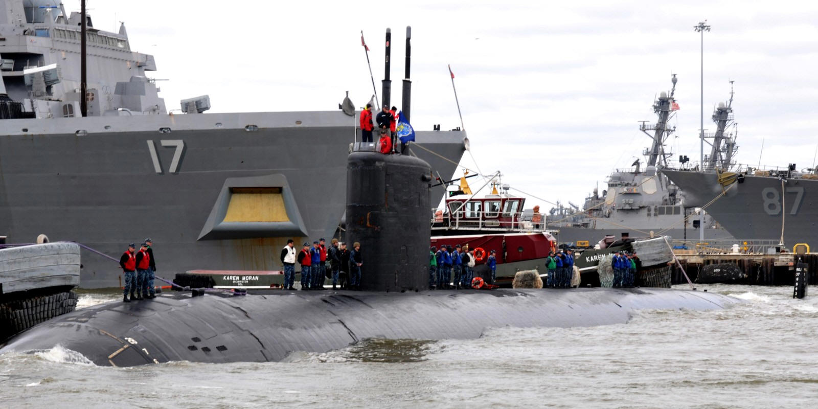 ssn-753 uss albany naval station norfolk virginia