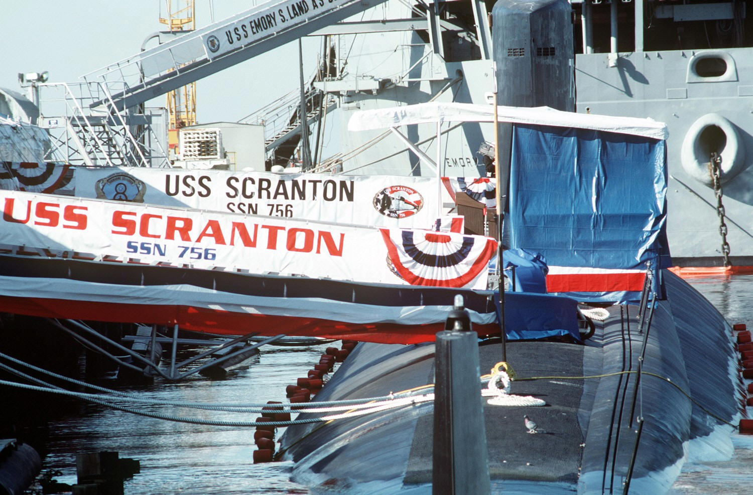 ssn-756 uss scranton commissioning 1991