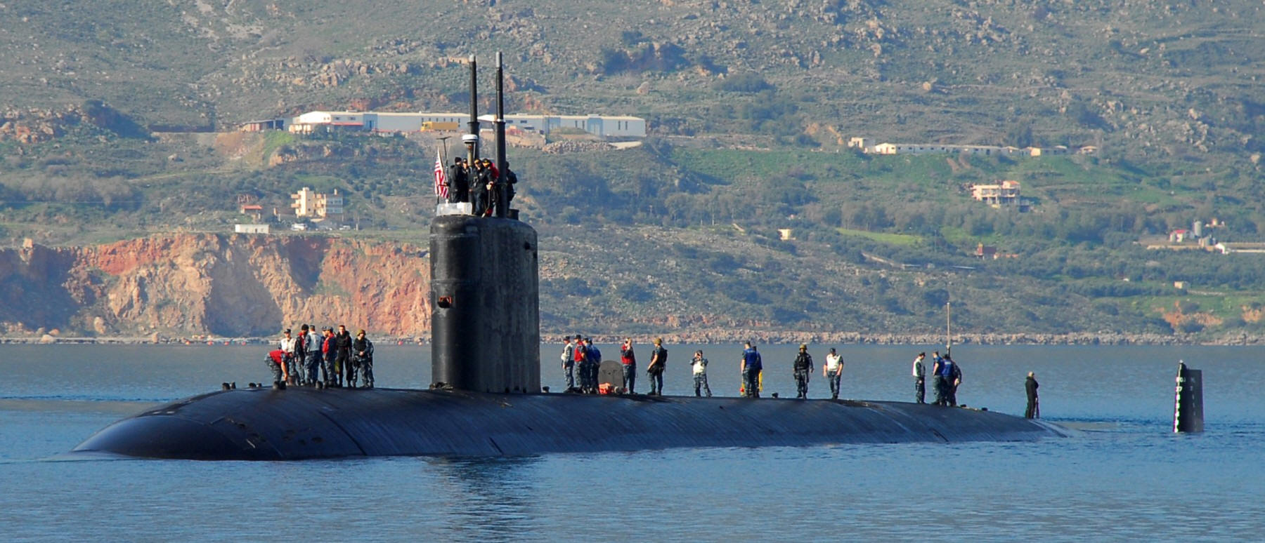 ssn-756 uss scranton los angeles class attack submarine us navy newport news shipbuilding