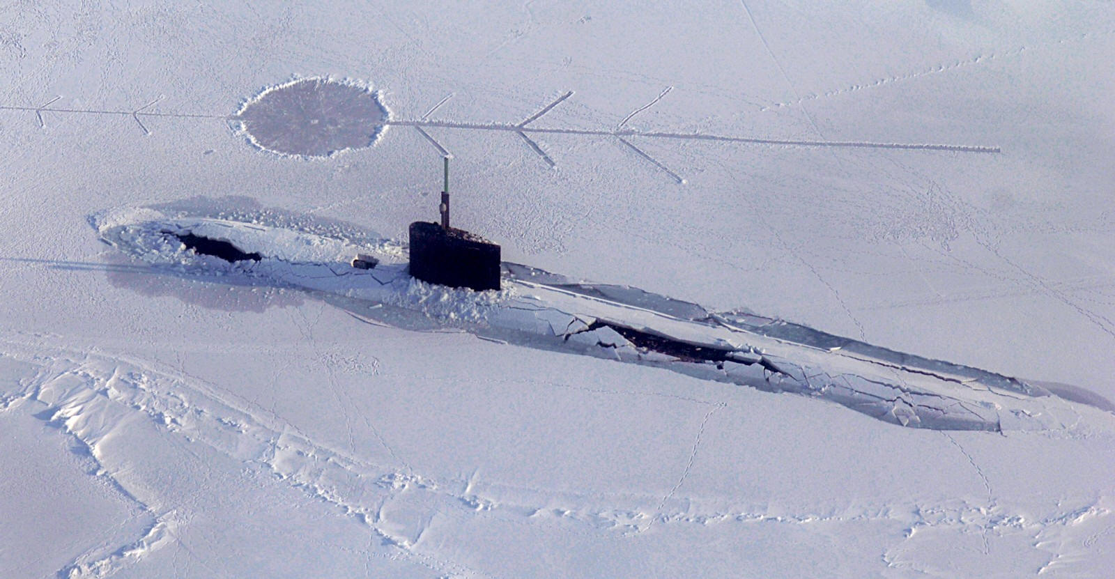 ssn-757 uss alexandria exercise icex-07 arctic ocean