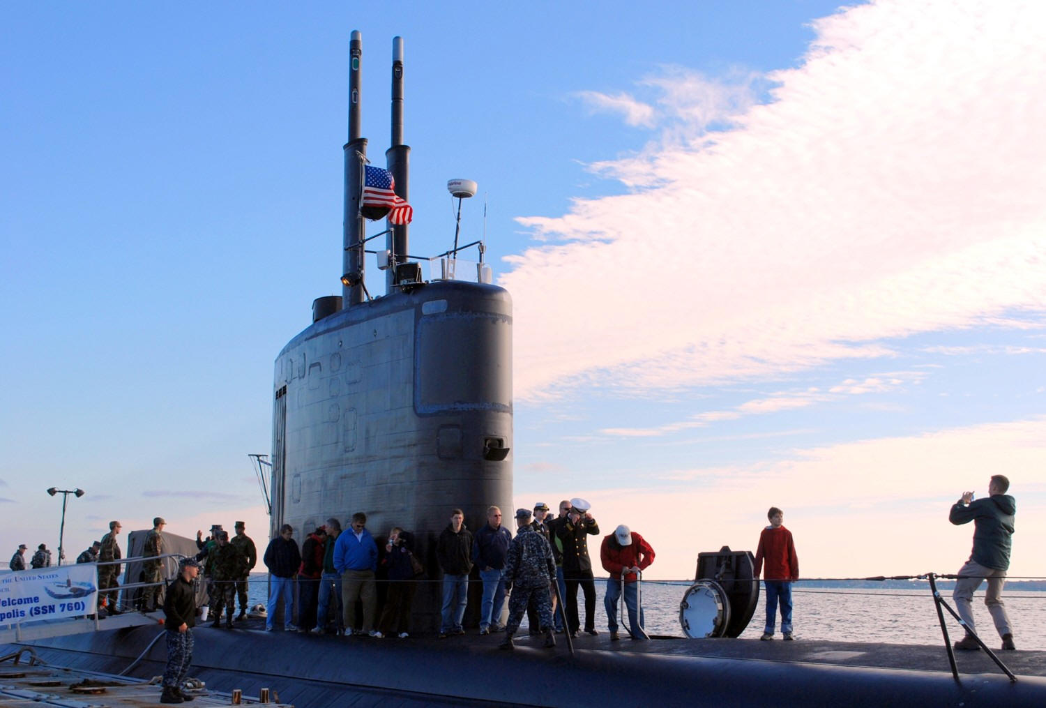 ssn-760 uss annapolis us navy submarine