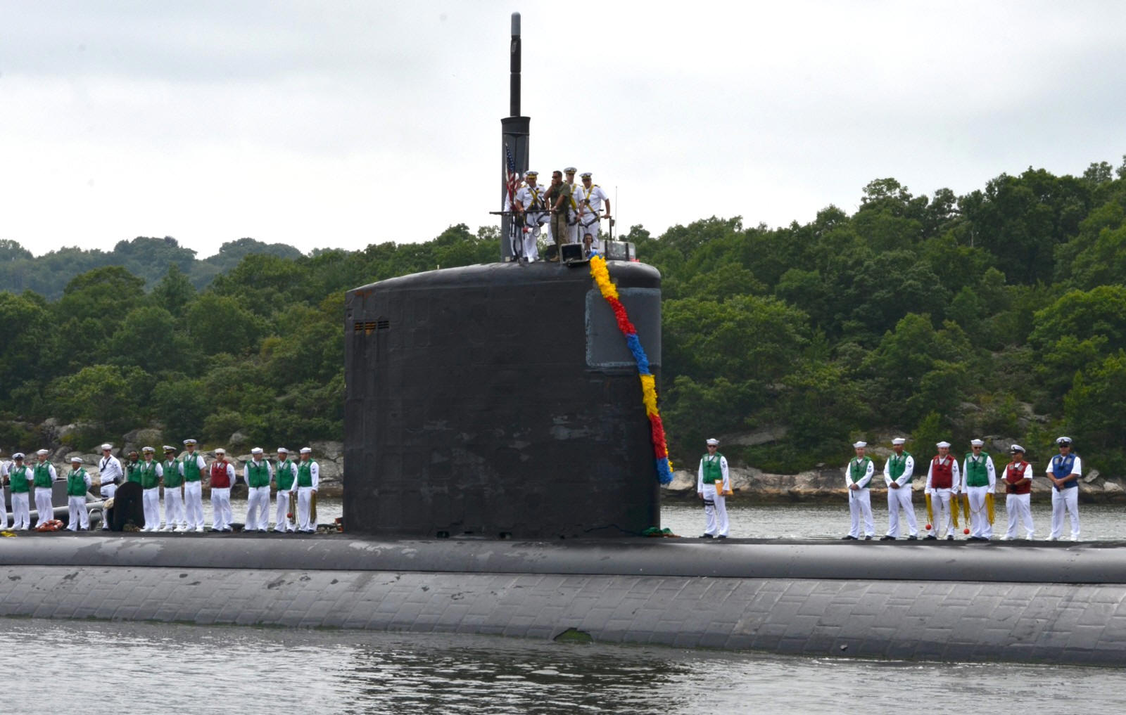 ssn-761 uss springfield submarine base new london groton connecticut