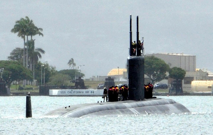 ssn-763 uss santa fe pearl harbor hawaii 2013