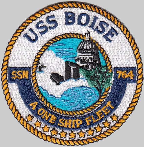 ssn-764 uss boise patch insignia crest us navy