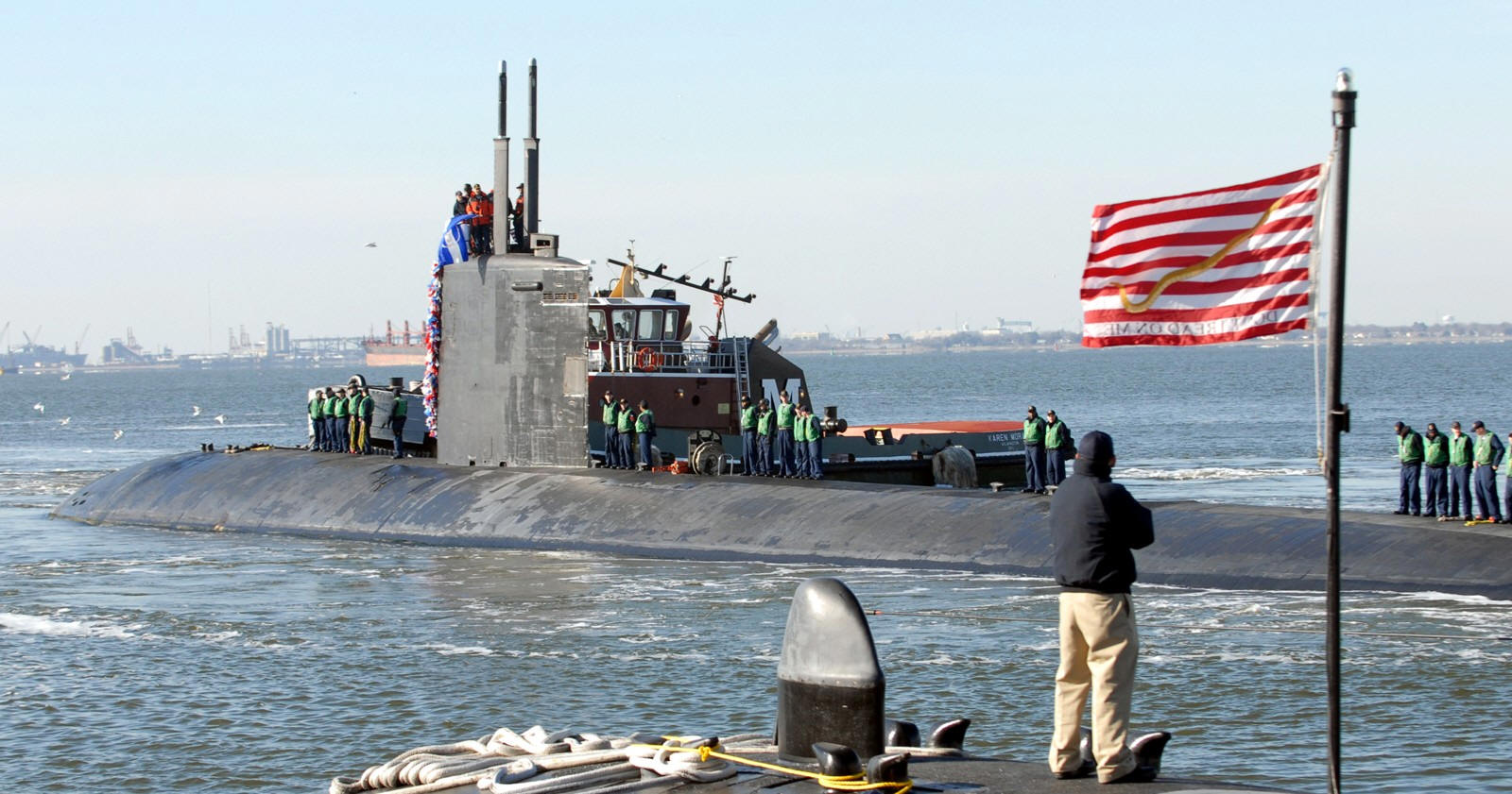 ssn-764 uss boise los angeles class attack submarine us navy newport news shipbuilding
