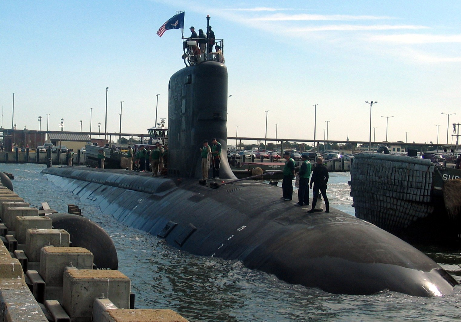 ssn-774 uss virginia attack submarine navy 2004 31 norfolk naval station