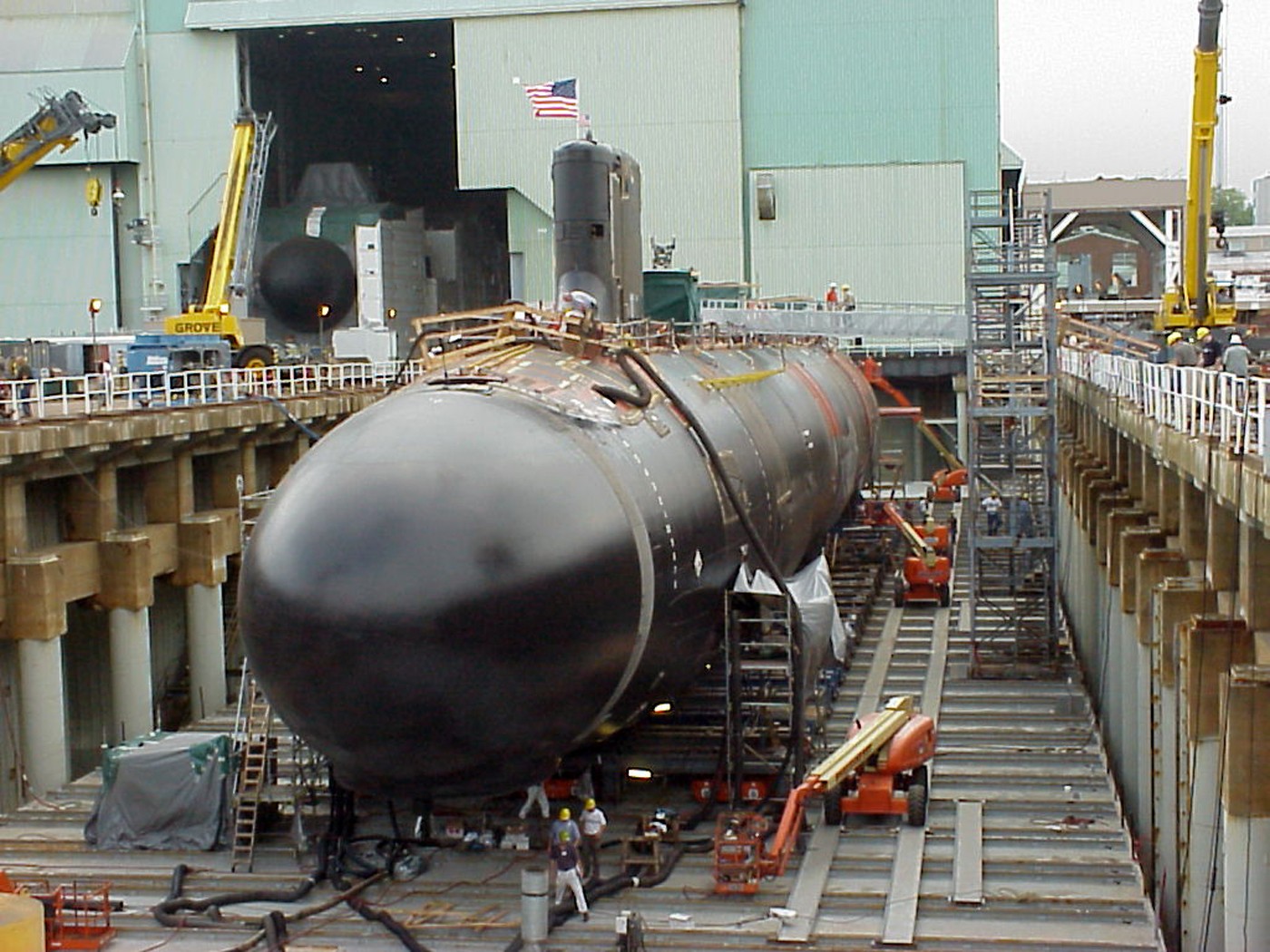 ssn-774 uss virginia attack submarine navy 2003 46 general dynamics electric boat gdeb groton
