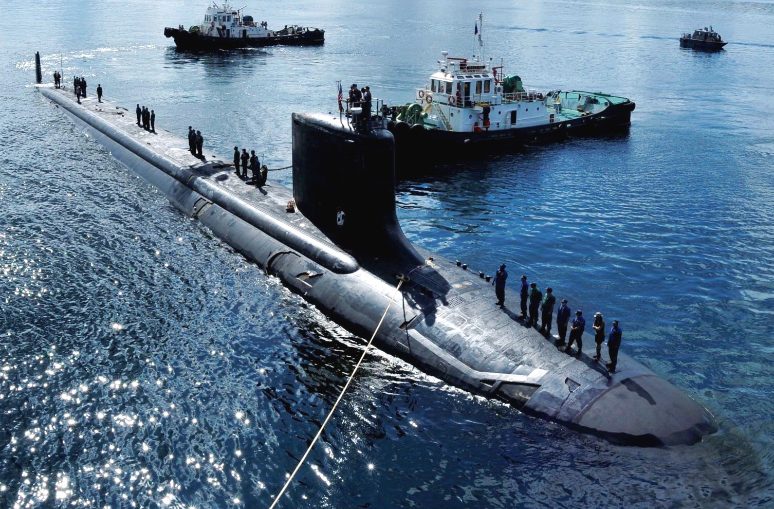 ssn-775 uss texas virginia class attack submarine navy 2011 21 subic bay philippines