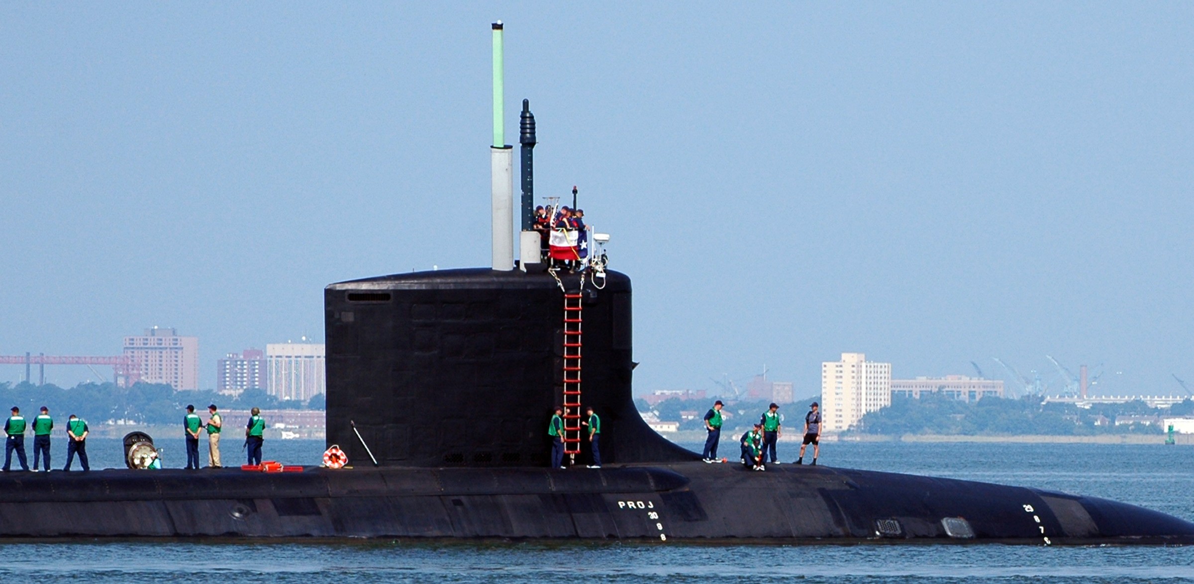 ssn-775 uss texas virginia class attack submarine navy 2006 47 naval station norfolk virginia