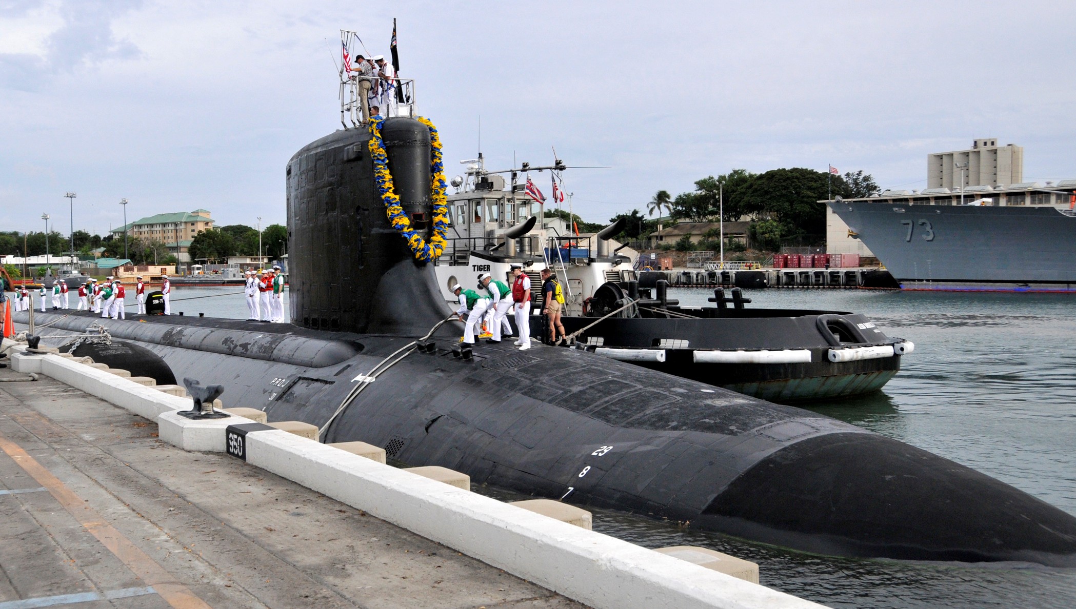 ssn-776 uss hawaii virginia class attack submarine us navy 2012 10 pearl harbor hawaii