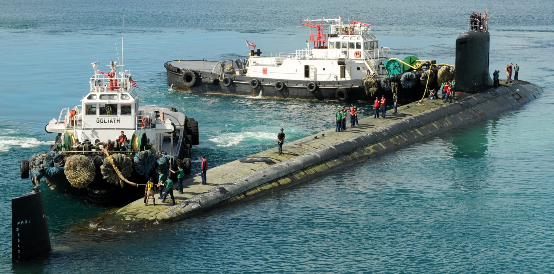 ssn-776 uss hawaii virginia class attack submarine us navy 2012 11 polaris point guam