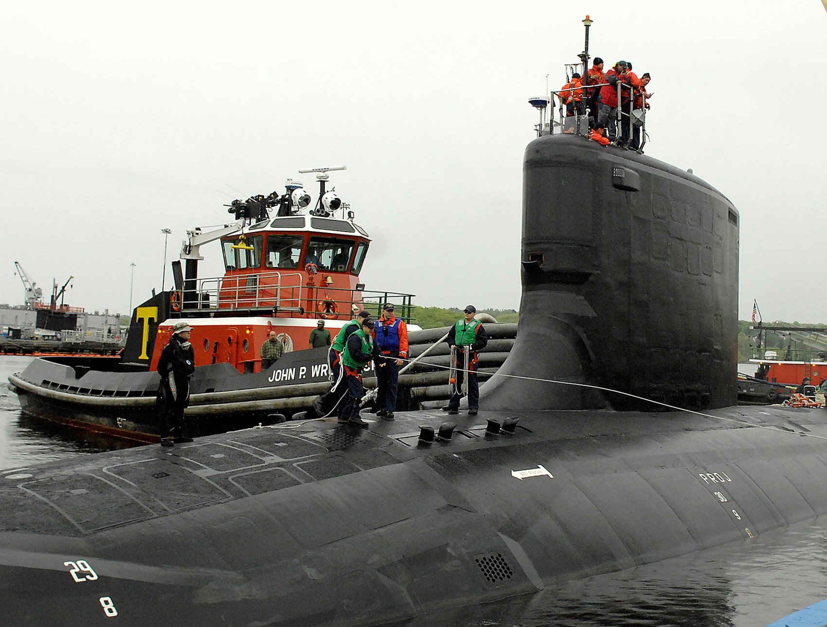 ssn-777 uss north carolina virginia class attack submarine us navy 2008 22 naval submarine base new london groton connecticut