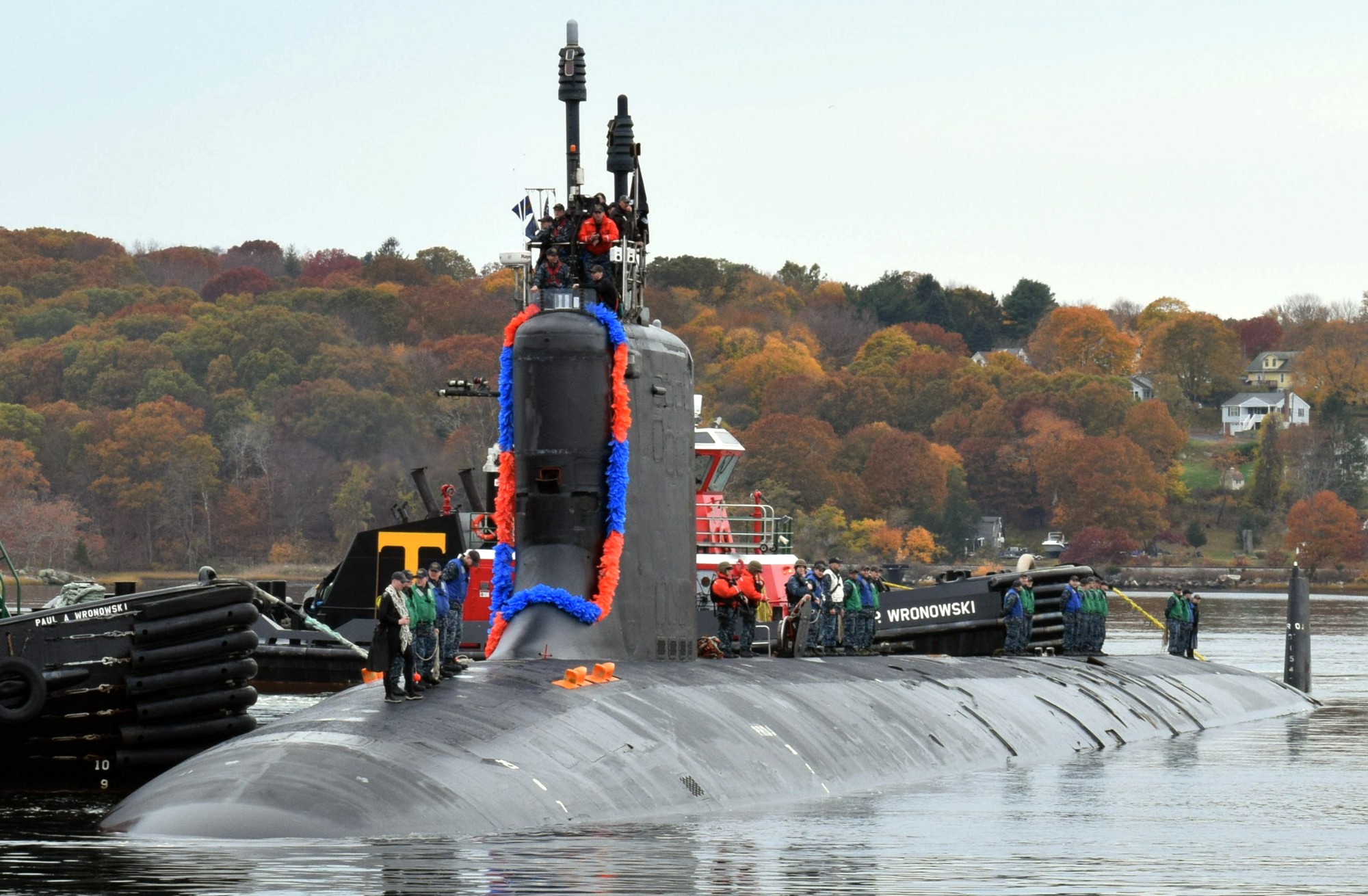 ssn-778 uss new hampshire virginia class attack submarine us navy 02 subase new london groton connecticut