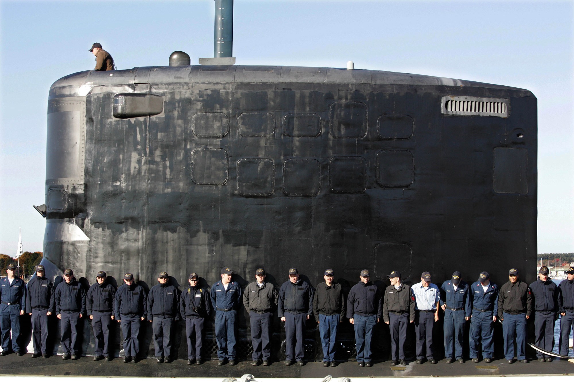 ssn-778 uss new hampshire virginia class attack submarine us navy 17 portsmouth naval shipyard kittery maine