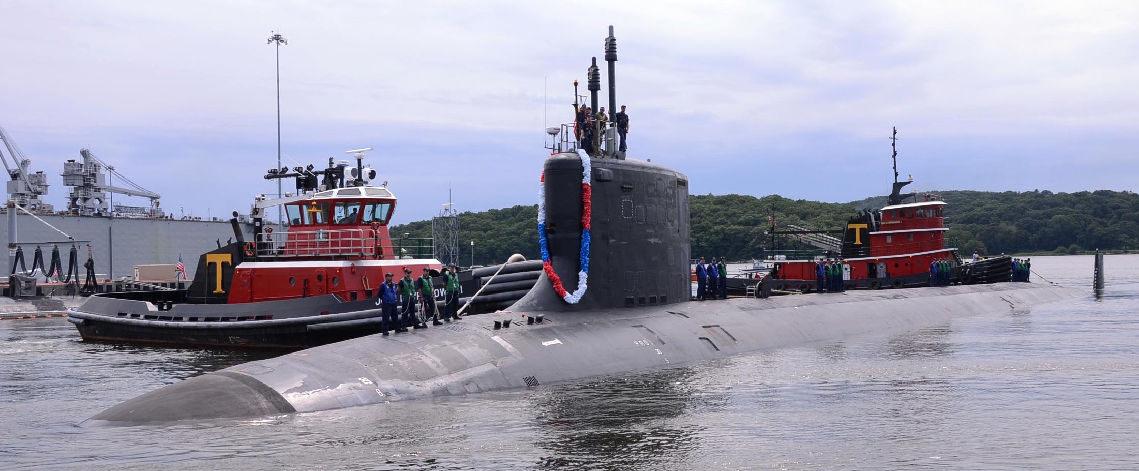 ssn-779 uss new mexico virginia class attack submarine us navy 11 subase new london groton connecticut