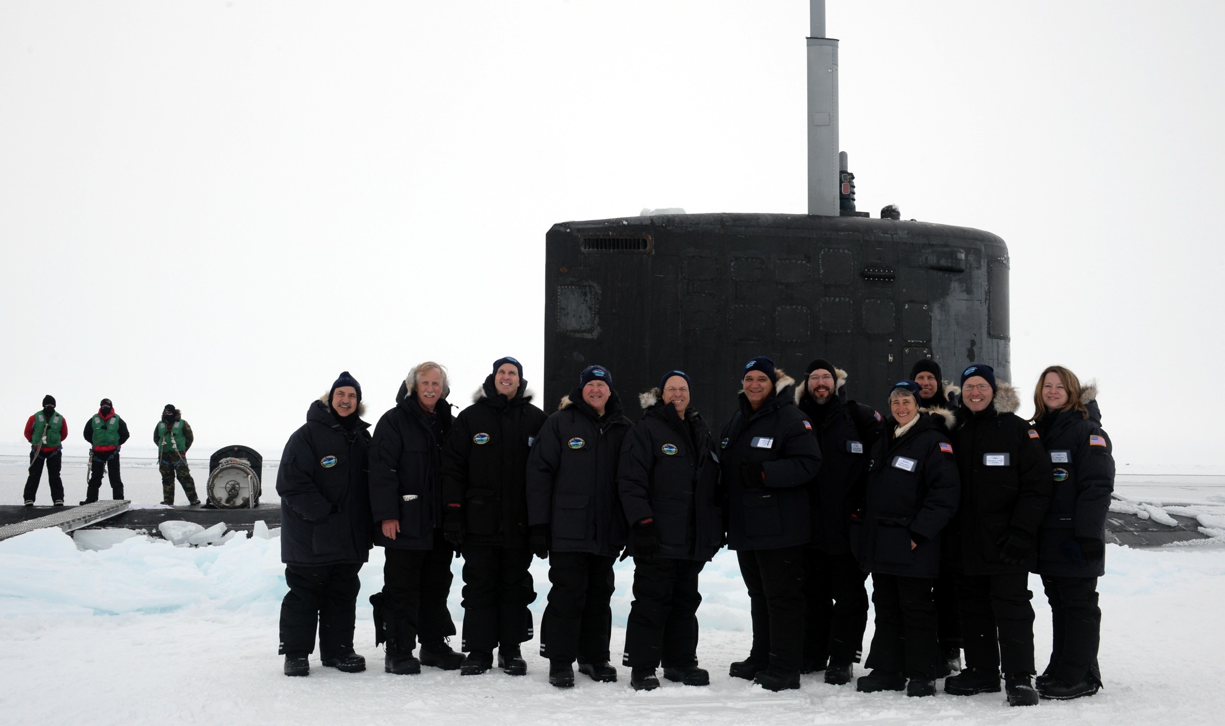 ssn-779 uss new mexico virginia class attack submarine us navy 2014 35 ice camp nautilus arctic ocean icex