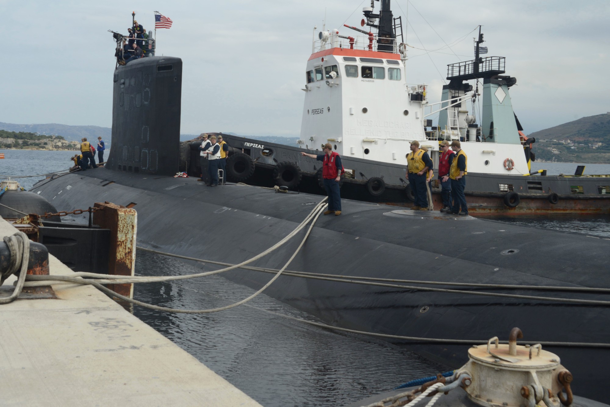 ssn-779 uss new mexico virginia class attack submarine us navy 53