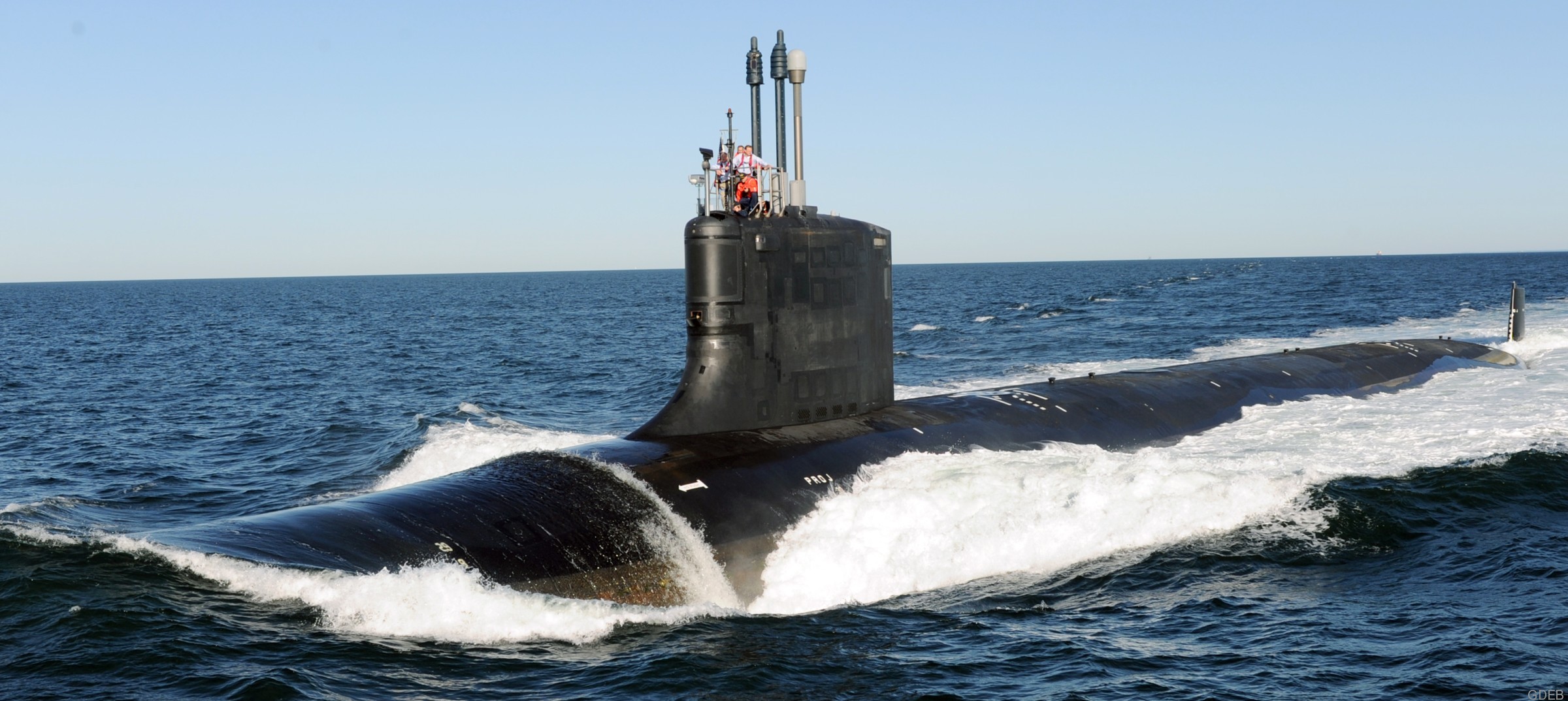 ssn-780 uss missouri virginia class attack submarine us navy 20 sea trials