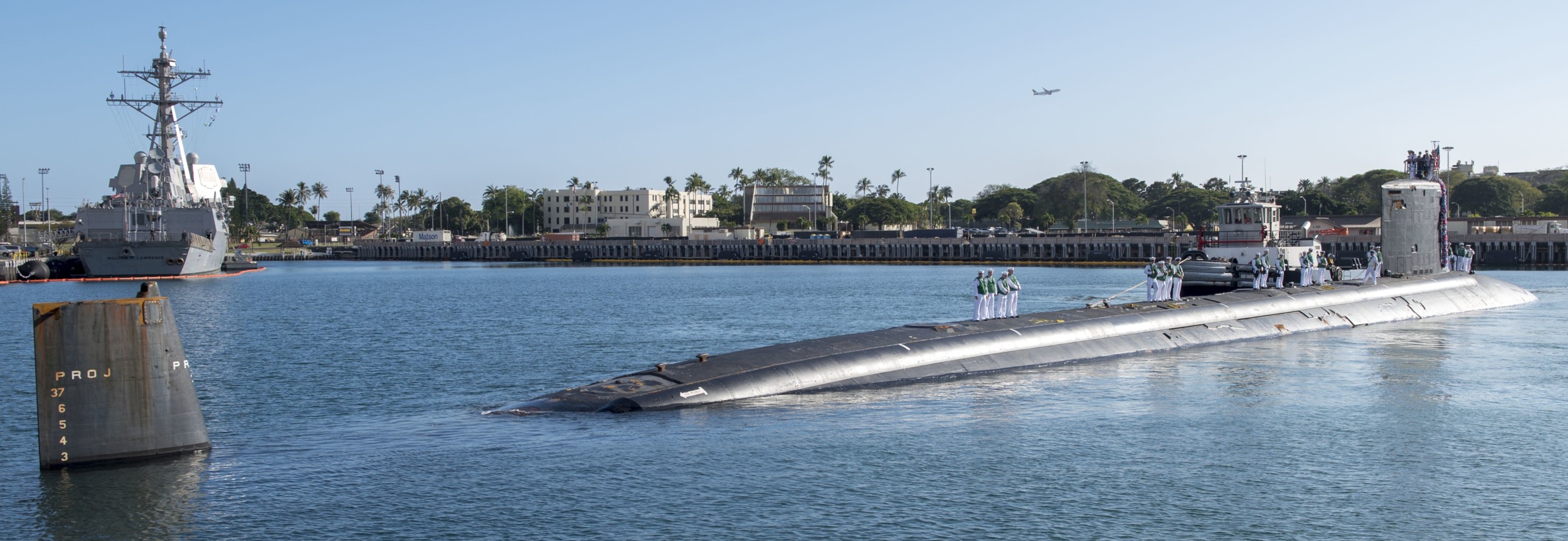 ssn-780 uss missouri virginia class attack submarine us navy 46 new homeport pearl harbor hickam