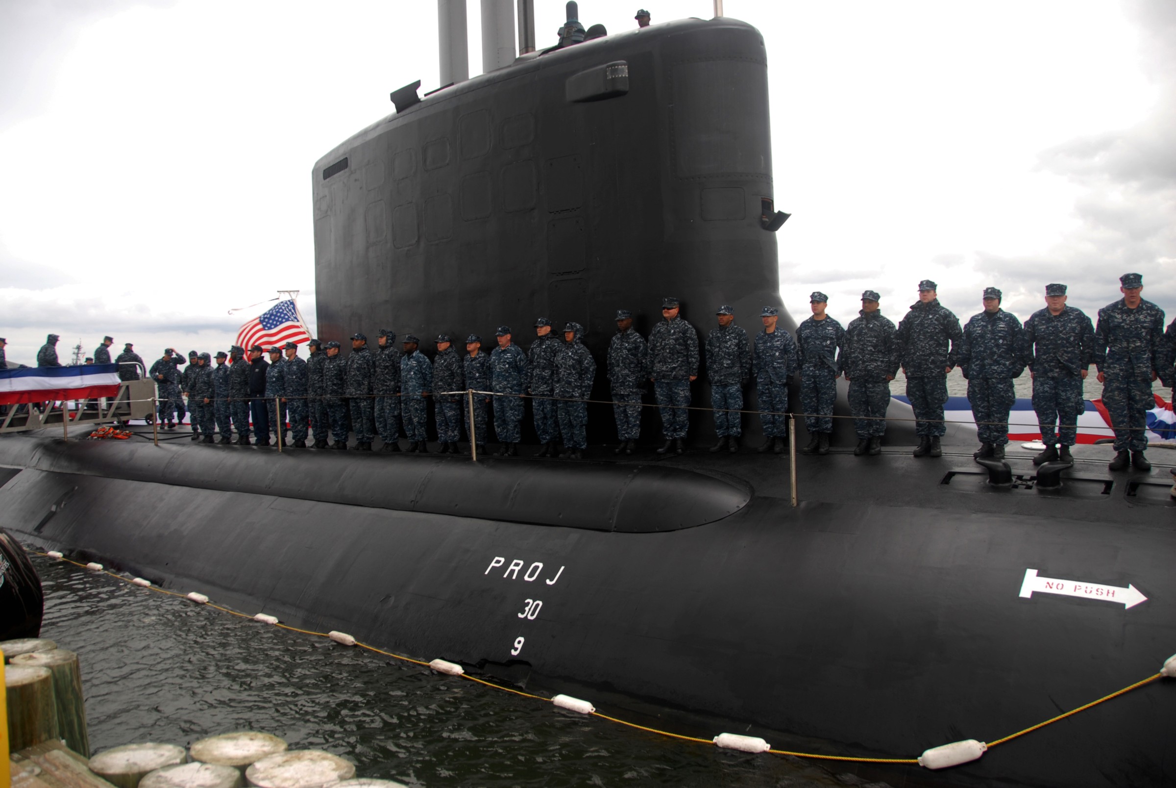 ssn-781 uss california virginia class attack submarine us navy 13 commissioning preparations naval station norfolk virginia