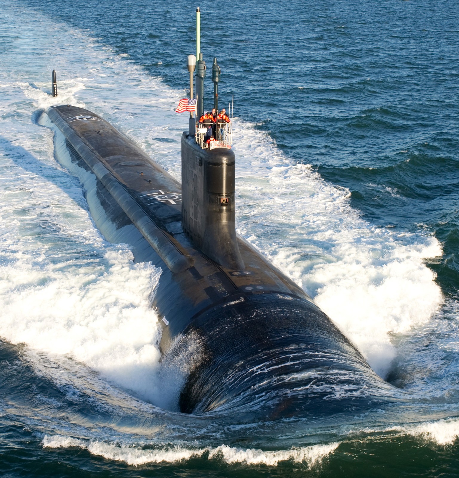 ssn-782 uss mississippi virginia class attack submarine us navy 15 trials general dynamics electric boat